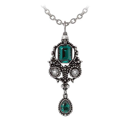 Alchemy Gothic Lost Jewels of Paris Dames Choker - zilverkleurig