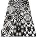 Rugsxs Tapis ALTER Porto Flowers, gris 160x220 cm