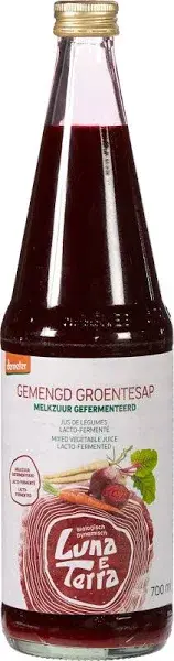 Biologische Luna E Terra Gemengd Groentesap Melkzuur 700 ml