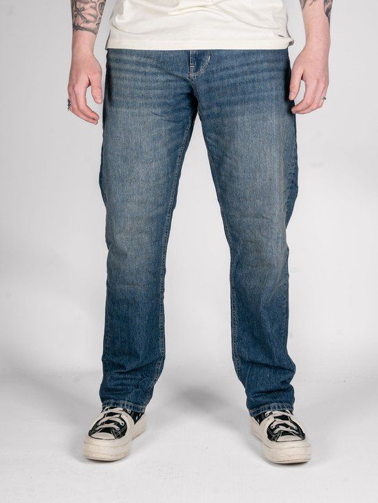 Cars GUARD Heren Loose Fit Jeans Blauw - Maat W31 X L34