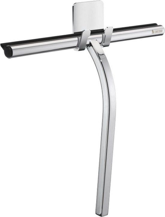 Smedbo Sideline Douchewisser Met zelfklevende Houder Chroom
