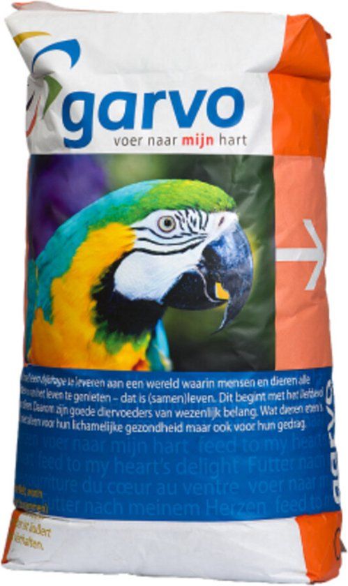 Garvo Papegaai Fruit & Noot - 15 KG