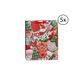 Gerimport Kerst cadeau tasje - 5x - 32 cm - ho-ho-ho en kerstman - inpakken - kerstcadeaus