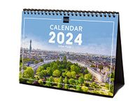 Finocam - Kalender met afbeeldingen bureauformaat 2024 januari 2024 - december 2024 (12 maanden) Parks internationaal