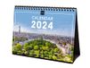 Finocam - Kalender met afbeeldingen bureauformaat 2024 januari 2024 - december 2024 (12 maanden) Parks internationaal