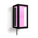 Philips Hue Impress Luminaire mural d'extérieur - Noir - LED - Ambiance couleur