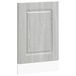 VidaXL Panneau de lave-vaisselle Kalmar 45x67 cm gris chêne
