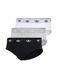 adidas Originals 3PK Brief - Comfort Flex Cotton - Onderbroek Mannen - zwart/wit/grijs gemêleerd