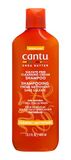 Cantu - Hydraterende shampoo met sheaboter - sulfaatvrije shampoo voor krullen en getextureerd haar - 1 verpakking (1 x 400 ml), verpakking kan verschillen