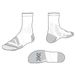 X-Socks Bike Expert Crew Sokken Wit EU 42-44