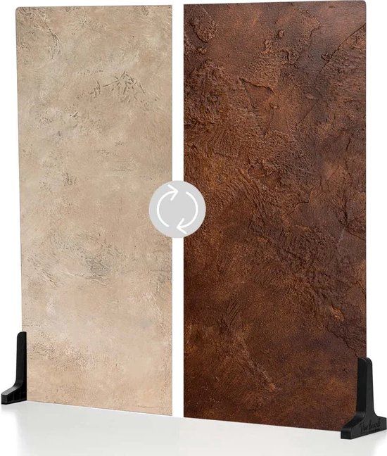 V-Flat World Duo-Board Double-Sided Background - Dark Roast/Moroccan Mud