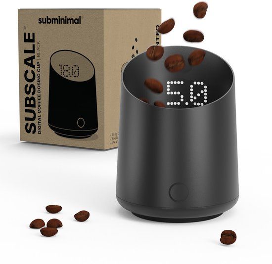 Subminimal Subscale Digitale Koffie Weegschaal - Barista Weegschaal voor Precieze Espresso Bereiding - LED Scherm