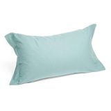 Caleffi 79419 flanel, eenkleurig, 2 kussenslopen voor standaard bed, water