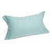 Caleffi 79419 flanel, eenkleurig, 2 kussenslopen voor standaard bed, water