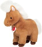 Teddy Hermann Hermann Teddy Knuffeldier Shetland Pony/paardje - pluche stof - premium kwaliteit knuffels - bruin - 30 cm