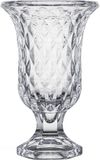Giftdecor Bloemenvaas Diamonds Transparant Glas 12 x 20 cm