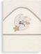 Interbaby Badcape Beertjes Junior 100 Cm Katoen Beige