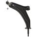febi bilstein 31258 Control Arm met bush, joint en moer, verpakking van één