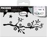 Aladine Sjabloon tak - creatieve stencil voor kinderen 10 x 15 cm