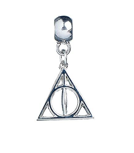 The carat shop Harry Potter - Silver Plated Deathly Hallows Slider Charm