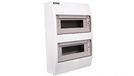 Moduleverdeler Incobex Moduleverdeler 2 x 12 Opbouwmontage IP40 met rookklep, rail N+PE S-24+SZYBKA+N+PE 800601 ENE-00354