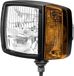 HELLA Rechts zijkoplamp, 12V, H3 halogeen, geschikt voor onder andere CASE IH