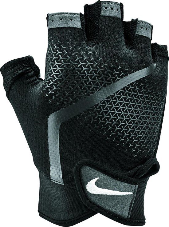 Nike Extreme Fitness Glove Heren - Maat M - Zwart/Grijs