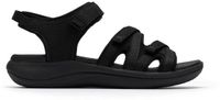 Clarks Mira Madi - dames sandaal - Zwart - maat 39.5 (EU) 6 (UK)
