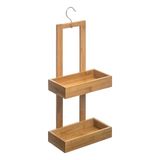 WellHome Organizer met 2 bamboe doucheplanken