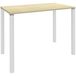 Table haute Gaya 4 pieds L120xH105xP60 cm