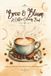 Brew & Bloom: A Coffee Coloring Book