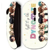 Manicase Zwarte draadloze muis Kpop BTS Avatar Album DYNAMITE