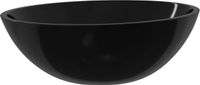 vidaXL Wasbak - 50x37x14 cm - Glas - Zwart