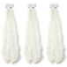Inge-glas Inge Christmas Goods Kerstslinger - 3x - guirlande - wit - 270 cm - folie slingers