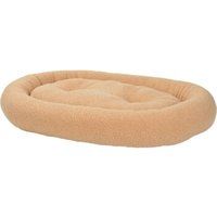 FIT+FUN Bed Teddy ovaal bruin