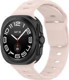 By Qubix Qubix Solid Sportband Lichtroze voor Samsung Galaxy Watch Ultra / Ultra 2 - 47mm