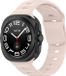 By Qubix Qubix Solid Sportband Lichtroze voor Samsung Galaxy Watch Ultra / Ultra 2 - 47mm