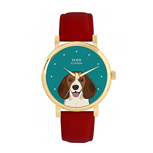 Toff London Beagle Head Hondenhorloge