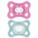 Mam Comfort Sucette Silicone 3-12 Mois Rose/Vert 2 Unités