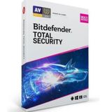 Bitdefender Total Security Antivirusbeveiliging 1 licentie(s) 1 jaar