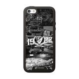 Färjestad BK Coque de Téléphone 3D Officielle – Design Photographique Noir et Blanc