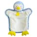 Doudou et Compagnie - DC3614 pluche pop pinguïn, 25 cm, blauw/wit