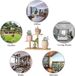Merkloos multifunctioneel plantenrek voor balkon, hoek, woonkamer, kantoor, tuin van Acacia hout