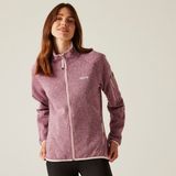 Regatta Fleece Hiking Dames Zip-up Front Side Pockets Roze