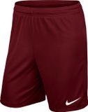 Nike Park II Knit Short Junior Sportbroek - Maat 116 - Donker Rood