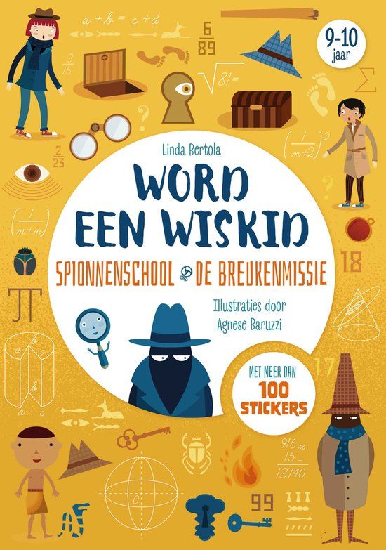 Spionnenschool Rebo Productions Spionnenschool & de breukenmissie - Word een wiskid - Paperback - 64 pagina's