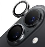 TORRAS LensGuard Geschikt voor Apple iPhone 16 / 16 Plus - Protecteur d'objectif de caméra Verre trempé 9H - Titane