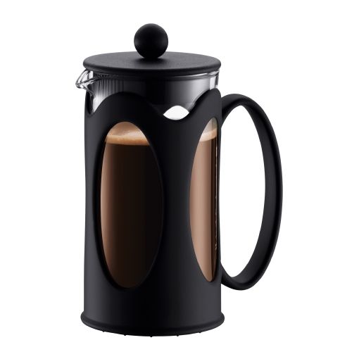 Bodum Kenya Cafetière - Zwart, Transparant - 3 Kopjes