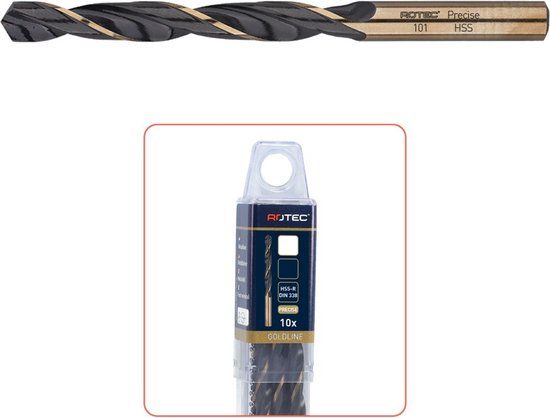 Rotec HSS SPIRAALBOREN DIN 338 PRECISE 5,9 MM