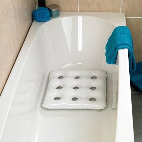 Patterson Medical Opblaasbaar badkussen - Blauw - 45.5 cm